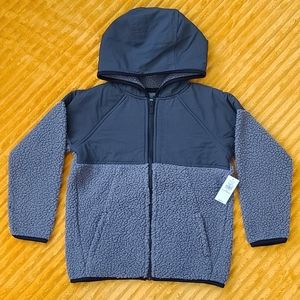 🆕️ Old Navy Boy's Toddler Sherpa Jacket w/Hood